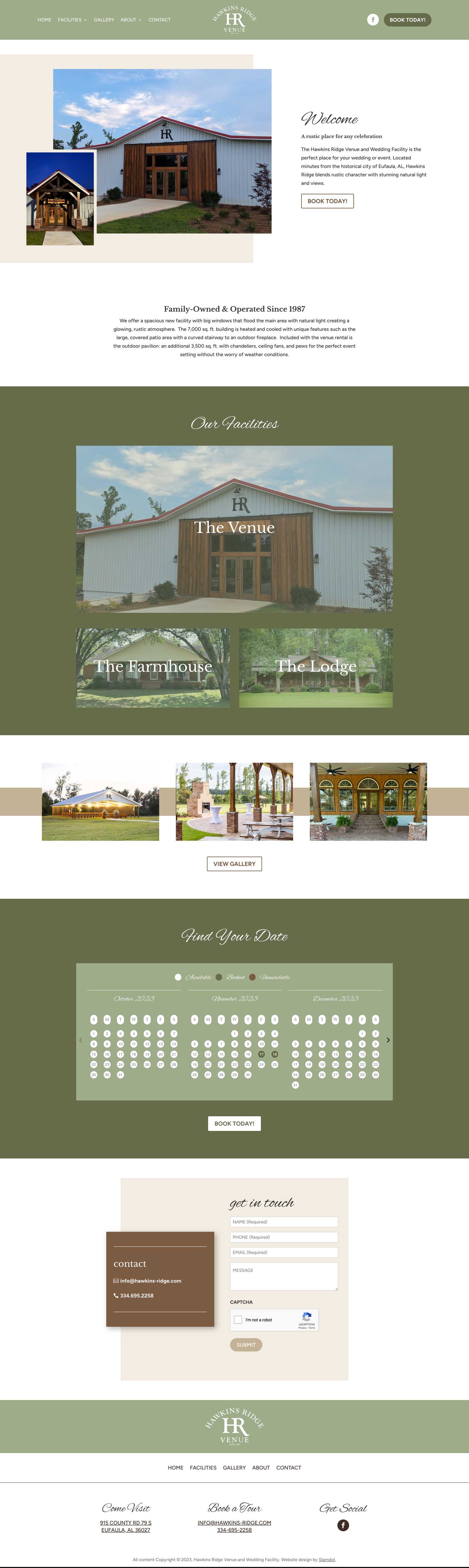 Hawkins Ridge Venue and Wedding Facility